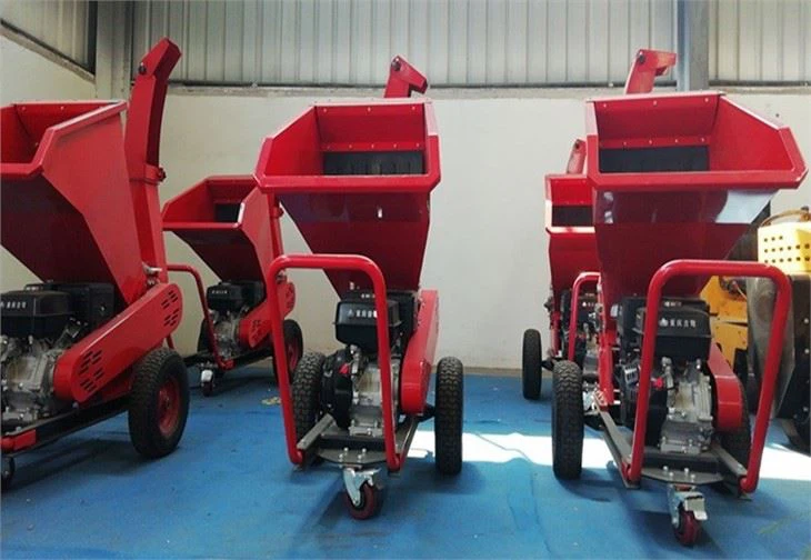 Big Power 15HP Gasoline Drum Wood Chipper