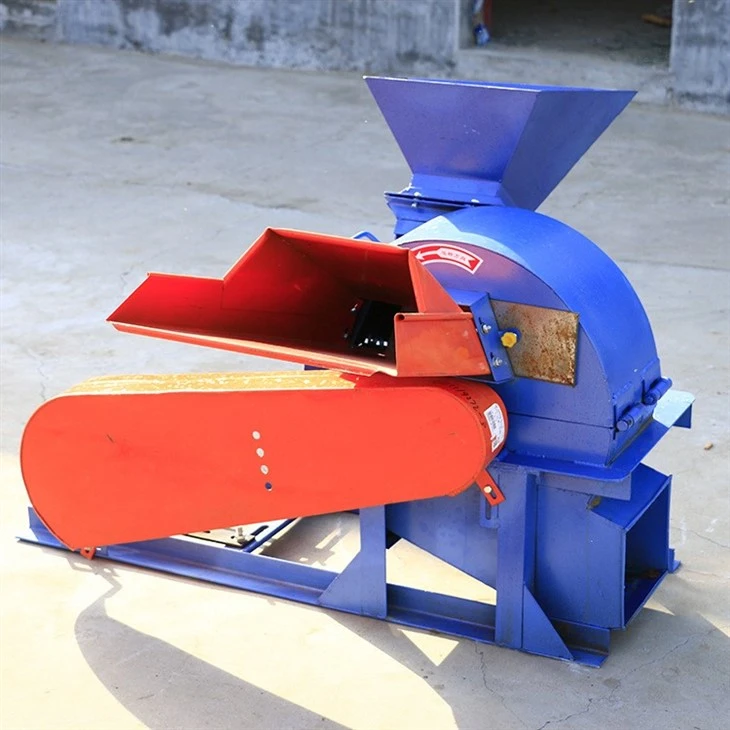 Timber Log Shredder Branch Crusher Machine