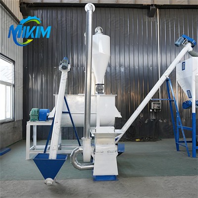 Poultry feed production line Poultry feed production line